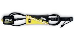 Dakine Kainui Surfboard Leash (10-Feet x 5/16-Inch, Black)