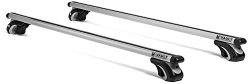 54” Universal Locking Roof Rack Crossbars by Vault – Carry Your Canoe, Kayak, & Cargo  ...