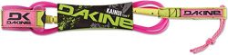 Dakine Kainui Team Surfboard Leash, Pink, 6′ x 1/4″