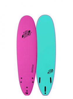 Catch Surf Wave Bandit EZ Rider 7’0″ Short Surf Board, Neon Pink