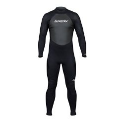 Hyperflex Wetsuits Men’s Access 3/2mm Full Suit – (Black, Medium)