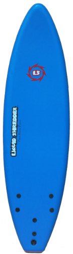 Liquid Shredder FSE EPS/PE Soft Surf Board (Blue, 6-Feet)