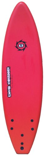 Liquid Shredder FSE EPS/PE Soft Surf Board (Red, 6-Feet)