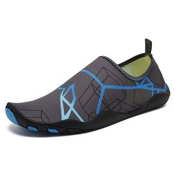 CIOR Men Women’s Barefoot Quick-Dry Water Sports Aqua Shoes With 14 Drainage Holes For Swi ...