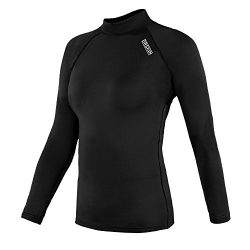 DRSKIN Compression Tight Shirt Baselayer Running Shirt Top Yoga Rash Guard Women