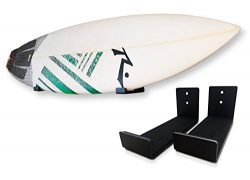 Surfboard Rack by CAPTIV Surf – Wall Mount – For Shortboards and Longboards