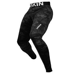 DRSKIN Men’s Compression Warm Dry Cool Sports Tights Pants Baselayer Running Leggings Yoga