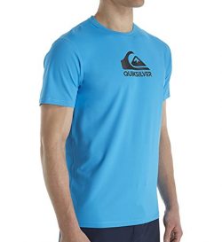 Quiksilver Men’s Solid Streak Short Sleeve Rash Guard