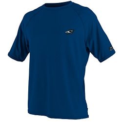 O’Neill Wetsuits UV Sun Protection Mens 24-7 Tech Short Sleeve Crew Sun Shirt Rash Guard