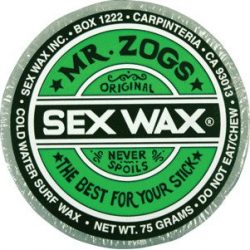 Sex Wax Original Cold Assorted Colors Surf Wax