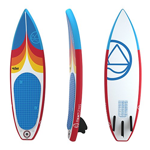 Jimmy Styks AirSurf 6′ Shortboard | Surfboard | 6′ Long, 20″ Wide, 3.2″ ...