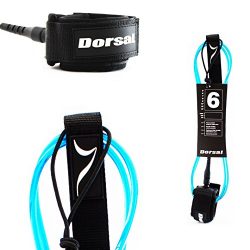 Dorsal ProComp Surfboard Surf Leash – Blue 6 FT