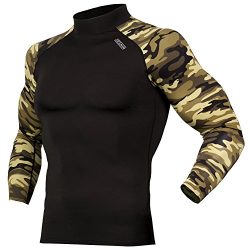 DRSKIN UV Sun Protection Long Sleeve Top Shirts Skins Tee Rash Guard Compression Base Layer UPF 50+