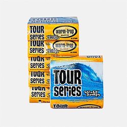 Sticky Bumps Tour Series Surfboard Wax 6-pack 3x Stickier Warm/tropical