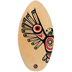 Lucky Bums Wood Skimboard, Eagle – 39 Inches