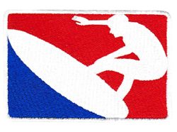 Vintage Style Major League Surfing Surfer Shirt Patch 10cm – Badge – Patches – ...