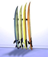 T-Rax Surfboard Wall Rack