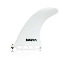 Future Fins Performance Longboard Surfboard Fin 7″ White Thermotech