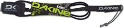 Dakine Kainui Team Surfboard Leash, Irons Black, 6-Feet x 1/4-Inch