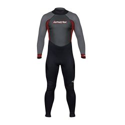 Hyperflex Wetsuits Men’s Access 3/2mm Full Suit – (Red, Small)