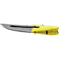 FCS Flight All Purpose / Fun Board / Long Board Travel Surfboard Bag (Yellow, All Purpose 6̸ ...