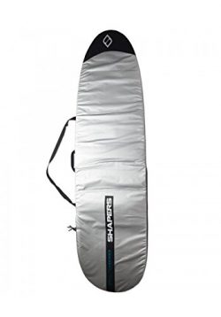 Shapers Daylite Funboard Surfboard Bag – Choose Size (Silver, 7’6)