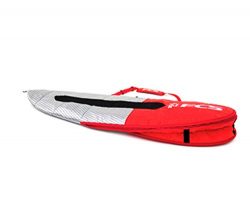 FCS Dual All Purpose Surfboard Bag Travel Cover (Red Mood, All Purpose 6′ 3″)