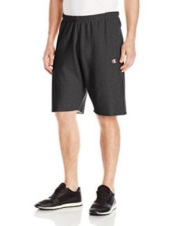 Champion LIFE Men’s Reverse Weave French Terry Short, Black, XL