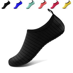 ANLUKE Water Sports Barefoot Shoes Quick-Dry Aqua Yoga Socks Slip-On For Men Women Kids F