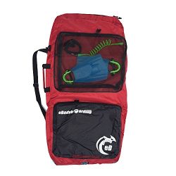 eBodyboarding Double Sponge Sack – Red with black pocket