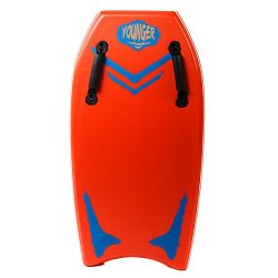 Younger 37 inch Body Board with Handle Safe for Kids, EPS Core and Slick Bottom