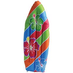 US Toy Inflatable Surf Board Luau Decoration Theme Beach Pool Toy – 3 Feet Long