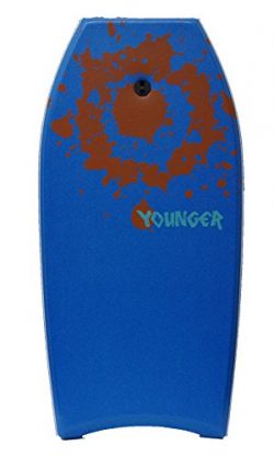 Younger 41 inch Super Bodyboard with IXPE deck, Perfect surfing, Blue
