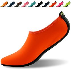 Forfoot Water Socks, Unisex Water Skin Shoes Low Top Diving Snorkeling Neoprene Beach Socks Scub ...