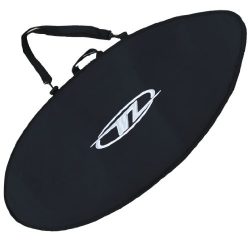 Wave Zone Skimboard Bag – Travel or Day Use – Padded (Black, Medium – 53″)