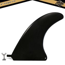 Gold Coast Surfboards – 9″ or 10″ Single Center Fin for Longboard Surfboards,  ...