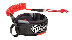 Creatures of Leisure RYAN HARDY Bicep Leash, White Red, Large