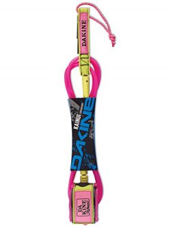 Dakine Unisex Longboard Kainui Ankle 10′ X 1/4” Leash, Pink, OS