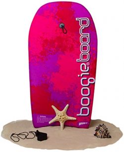 Boogie Board 33 Fiberclad Bodyboard – Durable Fiberclad Deck with Phuzion Core and Leash & ...