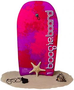 Boogie Board 33 Fiberclad Bodyboard – Durable Fiberclad Deck with Phuzion Core and Leash & ...