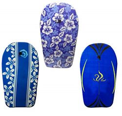 Kole Blue Patterns Bodyboard with Leash