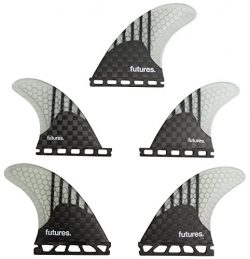 New Futures Surf V2f6 Generation Series 5 Fin Set Glass White