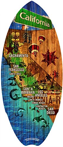 Home Decor Beach Original Mini Surfboard Skimboard CYA – Collectables & Gifts & Wa ...