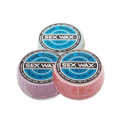 Sex Wax Bar Pack Assorted Scents (Choose Temperature and Quantity) (Tropical, 3 Pack)
