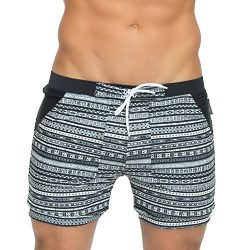 Taddlee Men’s Swimwear Swimsuits Long Basic Swim Surf Board Boxer Trunks XXL (M)