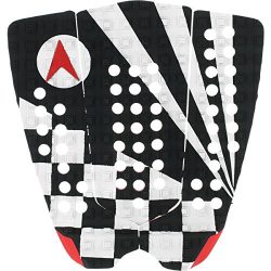 Astrodeck John John Florence 808 Black / White / Red Surfboard Traction Pad