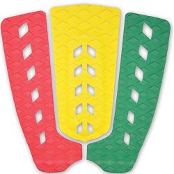 Channel Islands Surfboards No Logo Traction Pad, Rasta, One Size