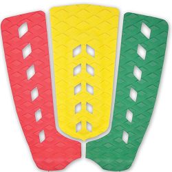 Channel Islands Surfboards No Logo Traction Pad, Rasta, One Size