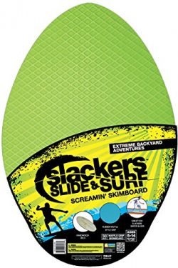 slackers Slide and Surf 30″ Surfin’ Skimboard Toy