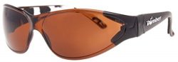 Bomber F104 A-Bomb Floating Safety Glasses Amber Lens